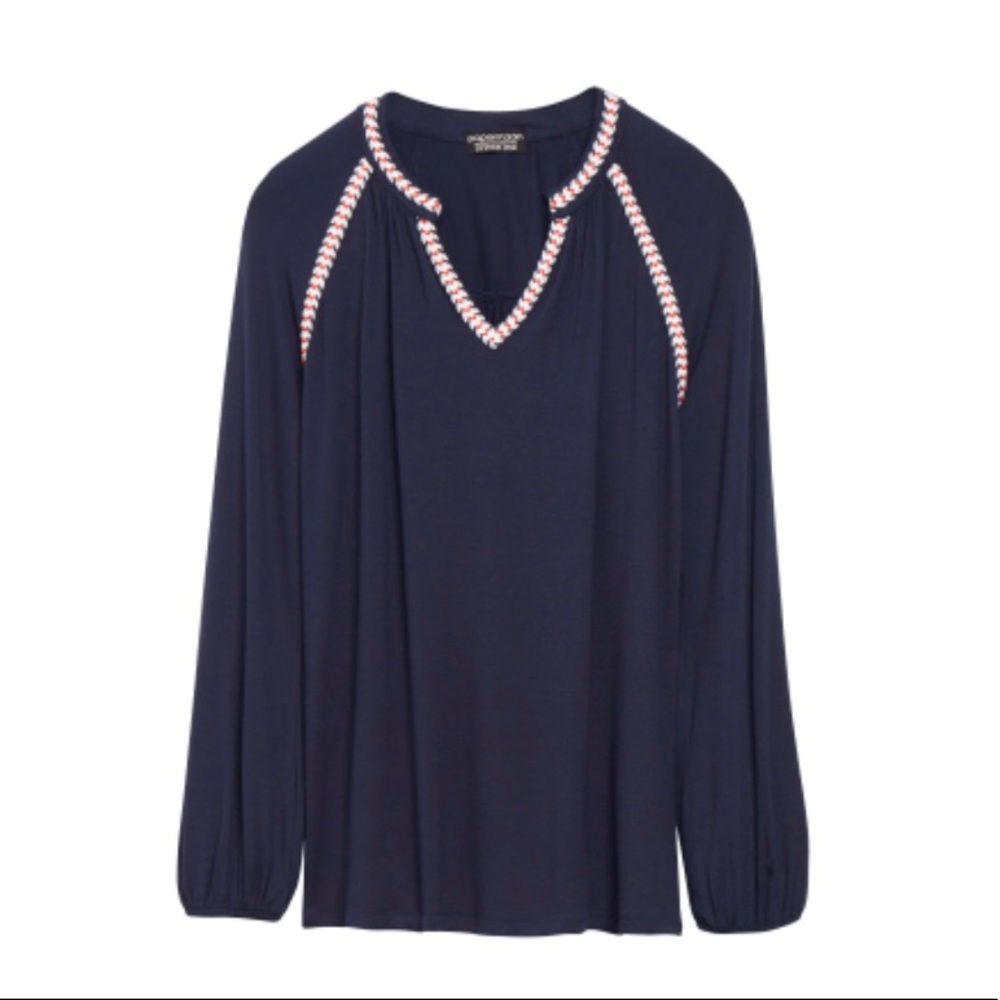 Papermoon for Stitch Fix Perugio embroidered top